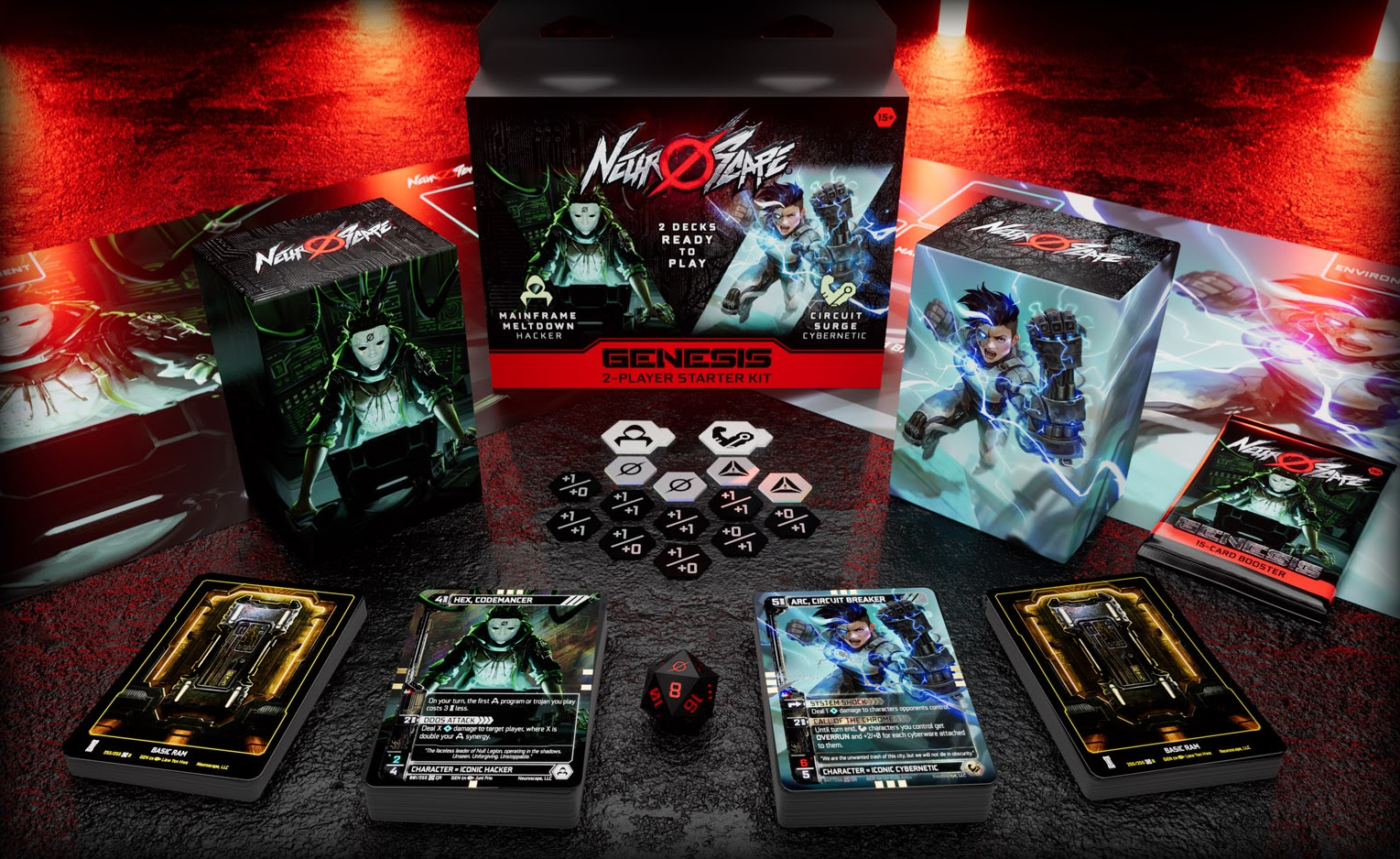 Neuroscape - Genesis Unlimited 2 Player Starter Kit Display - EN